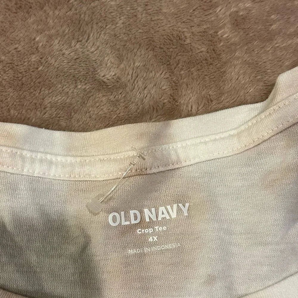 OLD NAVY • tie-dye cropped tee - Picture 4 of 5